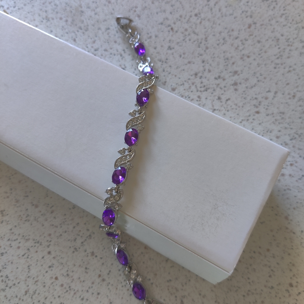 amethyst bracelet